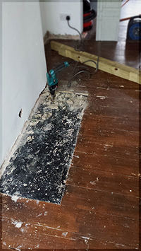 Wood floor repairs London